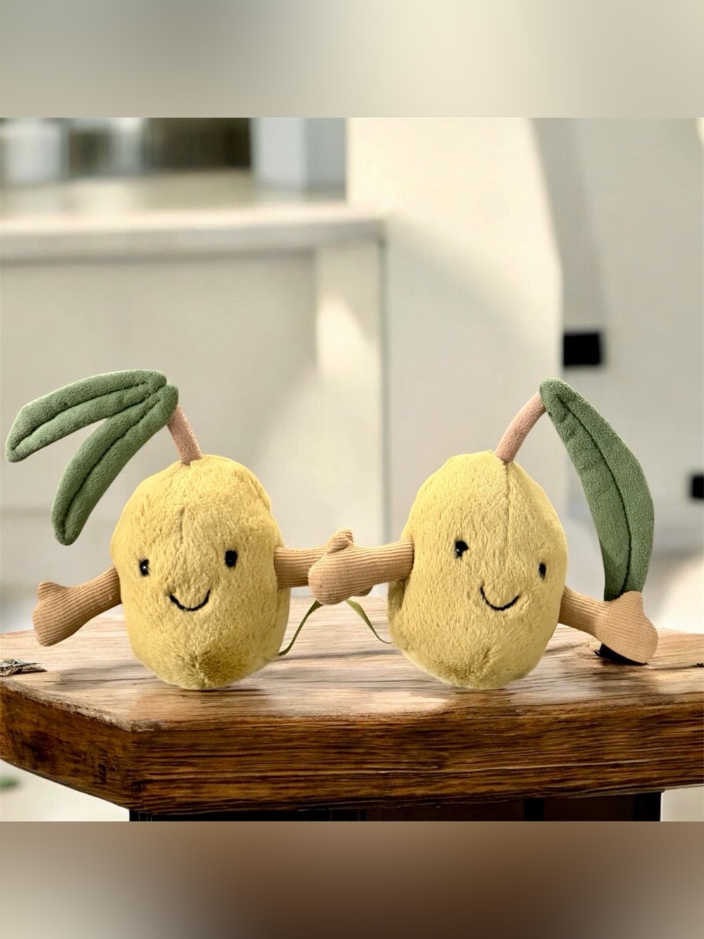 🫒Authentic Jellycat Amuseables Pair Of Olives🫒